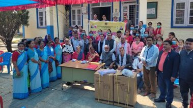 लायन्स देउरालीद्वारा निःशुल्क स्वास्थ्य शिविर