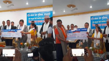 जीपी कोईराला पत्रकारिता पुरस्कारबाट पत्रकार नेपाल र ढकाल पुरस्कृत