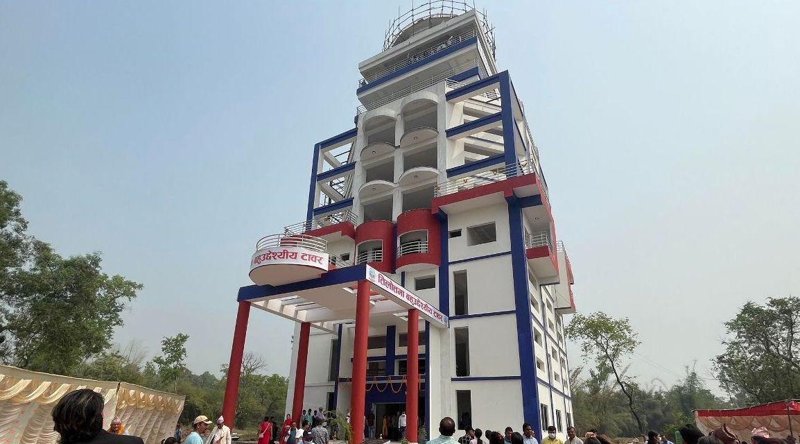 तिलोत्तमाको बनवाटिकामा ११ करोड ४५ लाख लागतमा बहुउद्देश्यीय टावर निर्माण