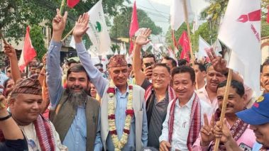 मेयर उम्मेदवार पाण्डेयको प्रतिवद्धता : जुन अवस्थामा नगरपालिका छिर्छु, त्यही अवस्थामा निस्कनेछु