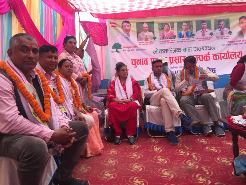 तिलोत्तमामा एमालेले घोषणापत्रको १० प्रतिशत पनि काम गरेन :मेयरका उम्मेदबार खांण