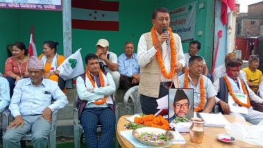 तिलोत्तमामा कांग्रेसको चुनावी अभियान तिब्र