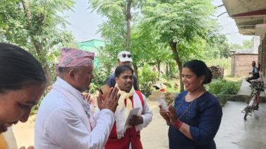 देवदहमा खरका छाना हटाएर जस्तापाताले घर सिंगारिने छ : हिराबहादुर खत्री