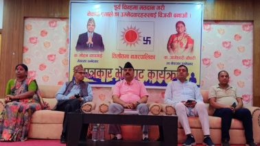तिलोत्तमाका मेयरको चुनौति : ‘आचारसंहिता उल्लंघन गरिरहेको छु, कारबाही गर्नसके गरे हुन्छ’