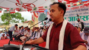 रुपन्देहीको तिलोत्तमा पुगेर कांग्रेस महामन्त्री शर्माले भने : तालमेल ईमान्दारी पूर्वक पालना गर्नुस्