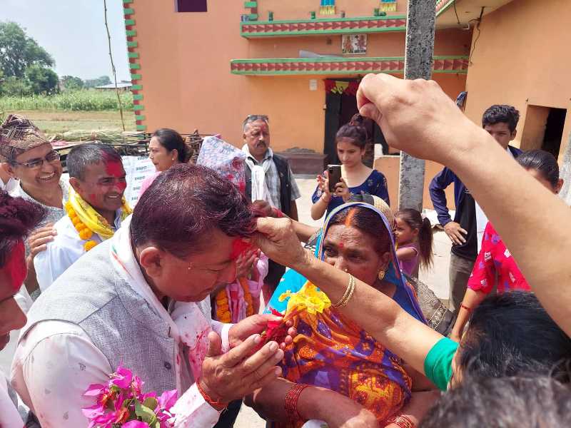 तिलोत्तमा १६ र १७ मा गठबन्धनको घरदैलो