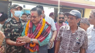 मोतिपुर औद्योगिक क्षेत्रका कारण कोही पनि विस्थापित हुनु पर्दैन : गृहमन्त्री खाँण