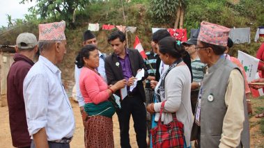 मतदाता शिक्षा घरघरमा पु¥याउँदै कांग्रेस पाल्पा