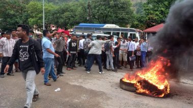 पेट्रोलियम पदार्थको मुल्यबृद्धि बिरुद्ध बुटवलमा अनेरास्ववियु आन्दोलित