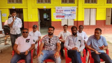 रोट्रयाक्ट क्लव अफ कोटिहवाको आयोजनामा स्वास्थ्य शिबिर