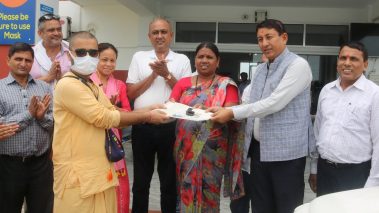 छाडा चौपाया ब्यबस्थापनका लागि तिलोत्तमाको गौशालालाई पिकअप गाडी