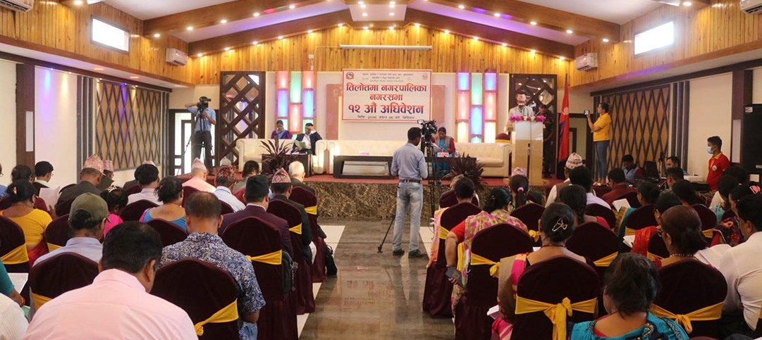 एमालेको अवरोधका कारण तिलोत्तमाको बजेट पारित हुन सकेन