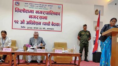 विषयगत समितिमा भागवण्डा मिलेपछि तिलोत्तमाको बजेट बहुमतले पारित