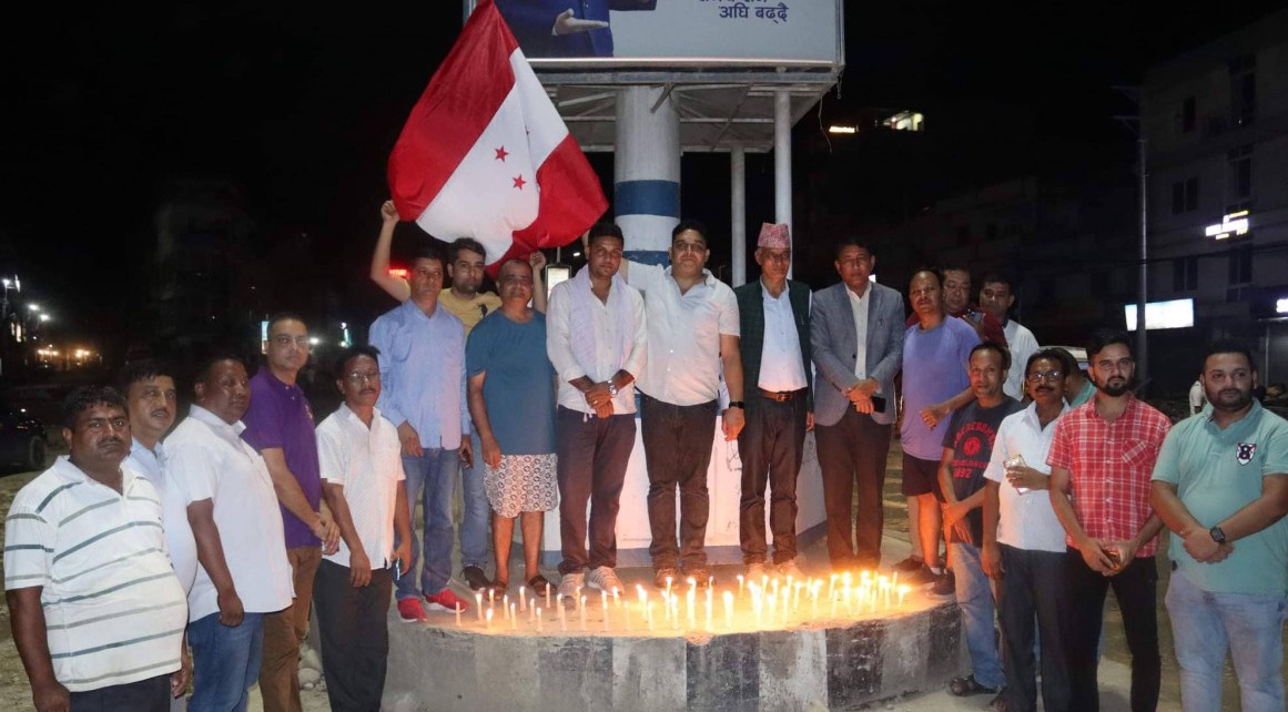 नागरिकता विधेयक पारितभएको खुशियालीमा बुटवल र तिलोत्तमामा काँग्रेसको दीपावली