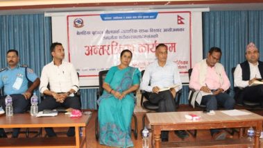 बुटवल–बेलहिया खण्डको अलपत्र सडक निर्माणलाई अघि बढाउने निर्माण कम्पनीको प्रतिवद्धता