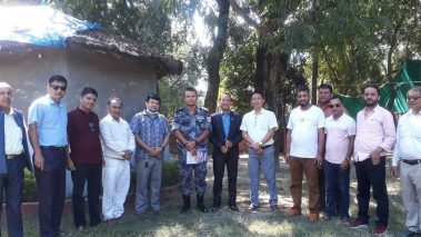 सिमानाकामा कडाई गर्न माग गर्दै भन्सारमा उवासंघको डेलिगेसन