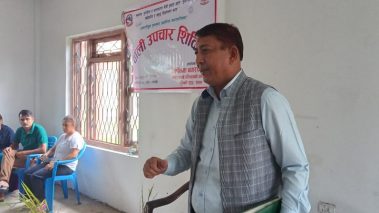 तिलोत्तमा नगरपालिकामा बाली उपचार शिविर सञ्चालन
