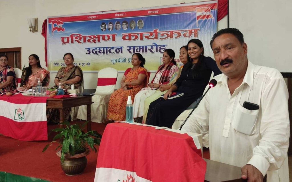 कम्युनिस्टलाई विकास र लोकतन्त्रप्रति प्रतिबद्ध बनाउन गठबन्धन : सहमहामन्त्री राठौर