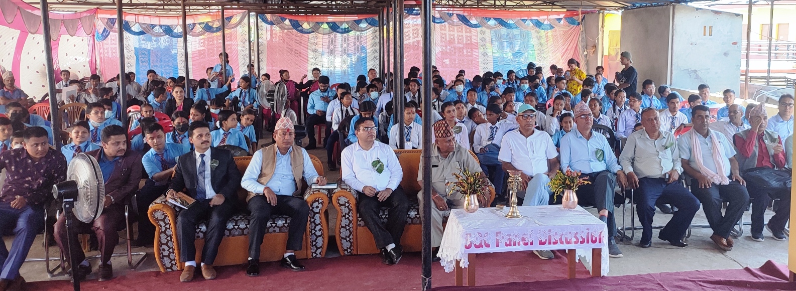 रुपन्देहीका सात विद्यालयको सातौं हव सम्मेलन शान्ति नमुनामा