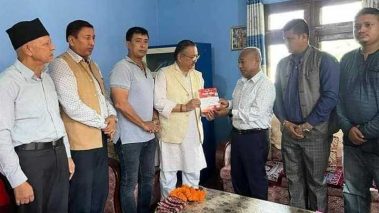 राप्रपा सिद्धार्थनगर सभापति ई. श्रेष्ठ नेपाली कांग्रेसमा प्रवेश