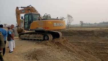अबैध नदिजन्य पदार्थ उत्खनन गर्ने सवारी साधन नियन्त्रणमा