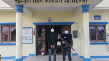 पैदल यात्रीलाई ठक्कर दिई फरार टिप्पर र चालक CCTV को सहयोगमा प्रहरी नियन्त्रणमा 
