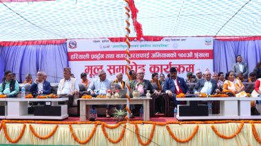 तिलोत्तमामा सरसफाई अभियानको एक सयौं श्रृंखला : सप्ताहव्यापी कार्यक्रमका साथ मनाइयो