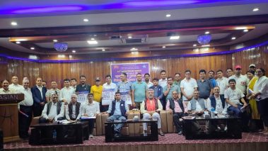 निजामति कर्मचारी संगठनको स्थापना दिवसमा शुभकामना आदान प्रदान