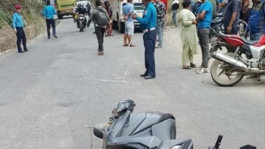 पाल्पामा बसले ठक्कर दिंदा स्कुटर चालकको मृत्यु