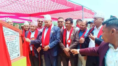 करिव दुई करोडको लागतमा कपिलवस्तुमा पानी परिक्षण प्रयोगशाला भवन निर्माण, मुख्यमन्त्री गिरीले गरे उद्घाटन