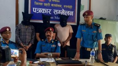 रुपन्देहीका विभिन्न स्थानमा बम बिस्फोट गराउने तीन जना सार्वजनिक