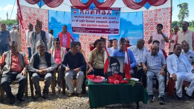 ४१ औं बी.पी. स्मृति दिवसमा तिलोत्तमा ११ भू.पू. सैनिकमा बृक्षरोपण : संरक्षणमा जोड