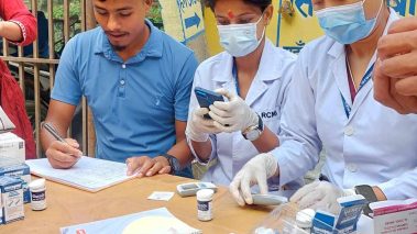 सिद्धबाबा मन्दिर परिसरमा एक महिने निःशुल्क स्वास्थ्य शिविर