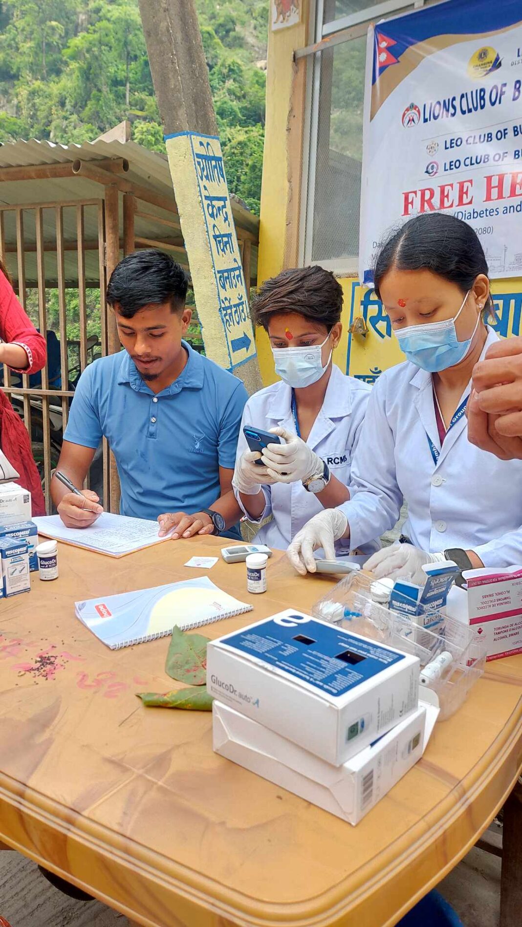 सिद्धबाबा मन्दिर परिसरमा एक महिने निःशुल्क स्वास्थ्य शिविर