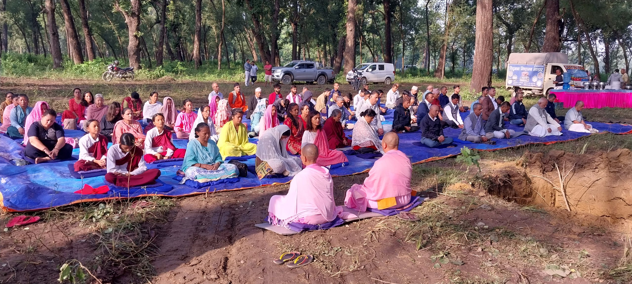 देवदहमा अन्तर्राष्ट्रिय स्तरको विपश्यना ध्यान केन्द्र निर्माण शुरु