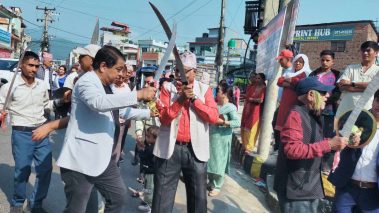 बुटवल देवीनगरमा सराय नाच प्रदर्शन : नाच प्रति युवापुस्ता आकर्षित