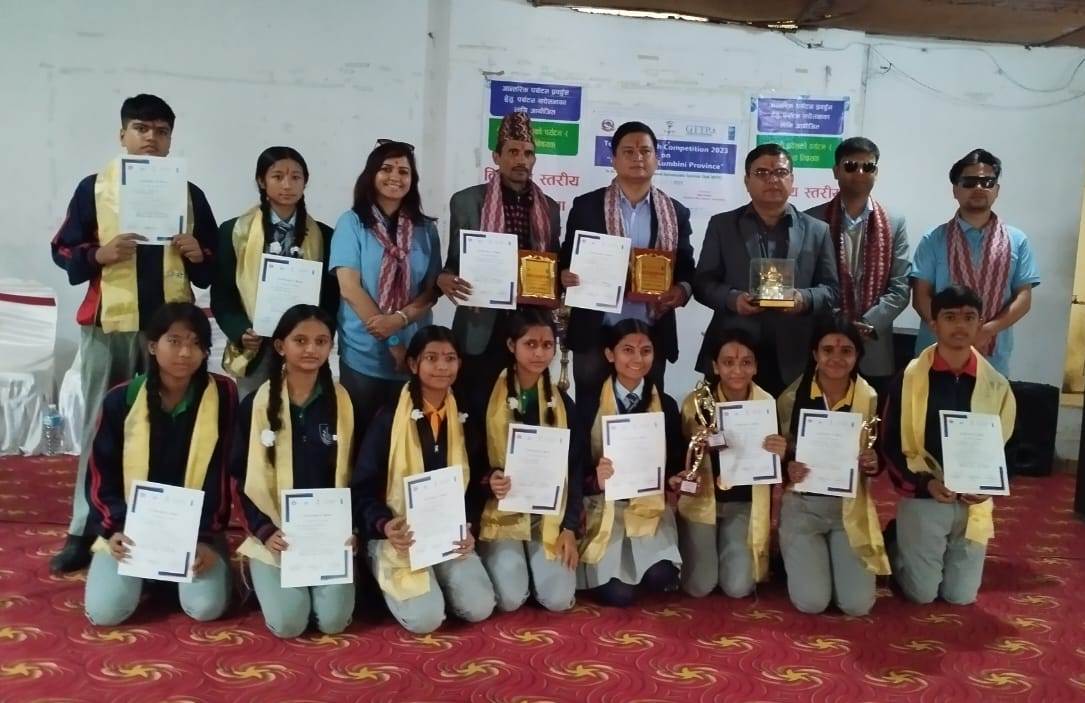 एपेक्स स्कूलमा  एपेक्स नेशनल सस्टेनएबल टुरिजम क्लब गठन