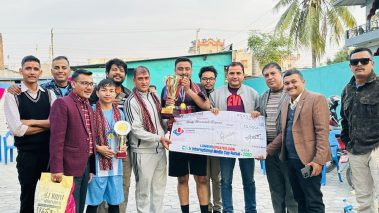 मिडिया कप फूटसलको उपाधी राज्य टिभीलाइ