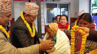 तिलोत्तमा ३ मा १०० बढी ज्येष्ठ नागरिक लाई सम्मान र स्वास्थ्य परिक्षण