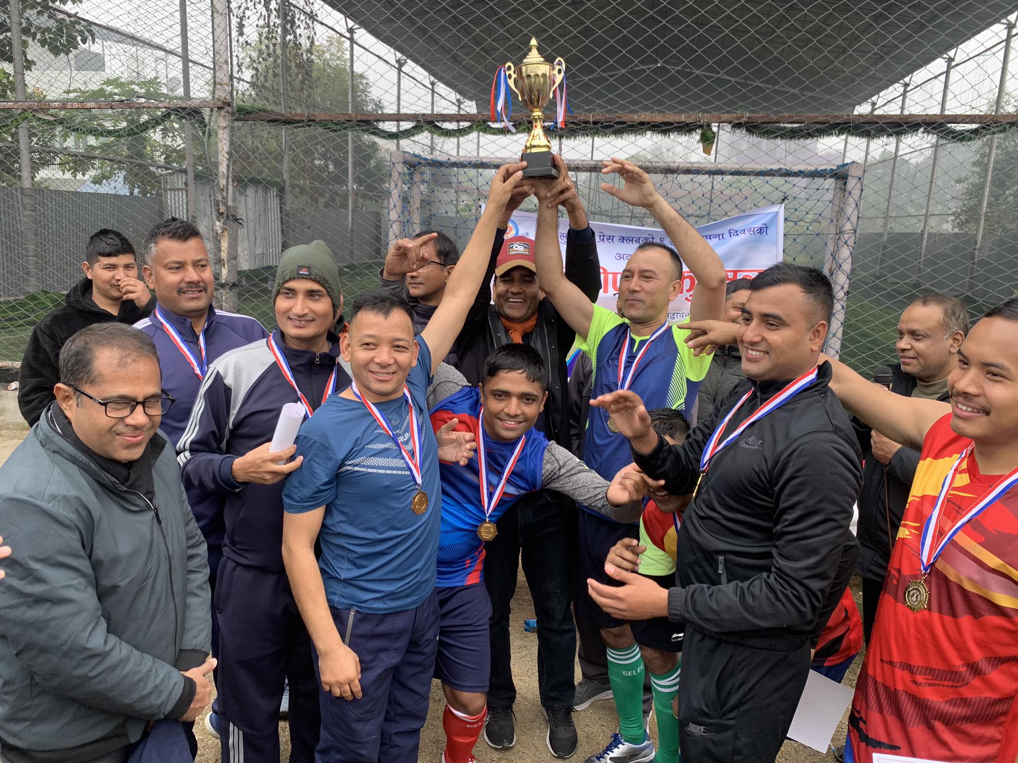 मैत्रीपूर्ण फुटसलको उपाधि रूपन्देही प्रहरीलाई