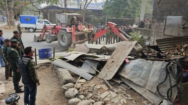 बुटवलमा सार्वजनिक क्षेत्रका घरटहरा हटाउने अभियान शुरु, पार्क र चौतारी निर्माण गरिने