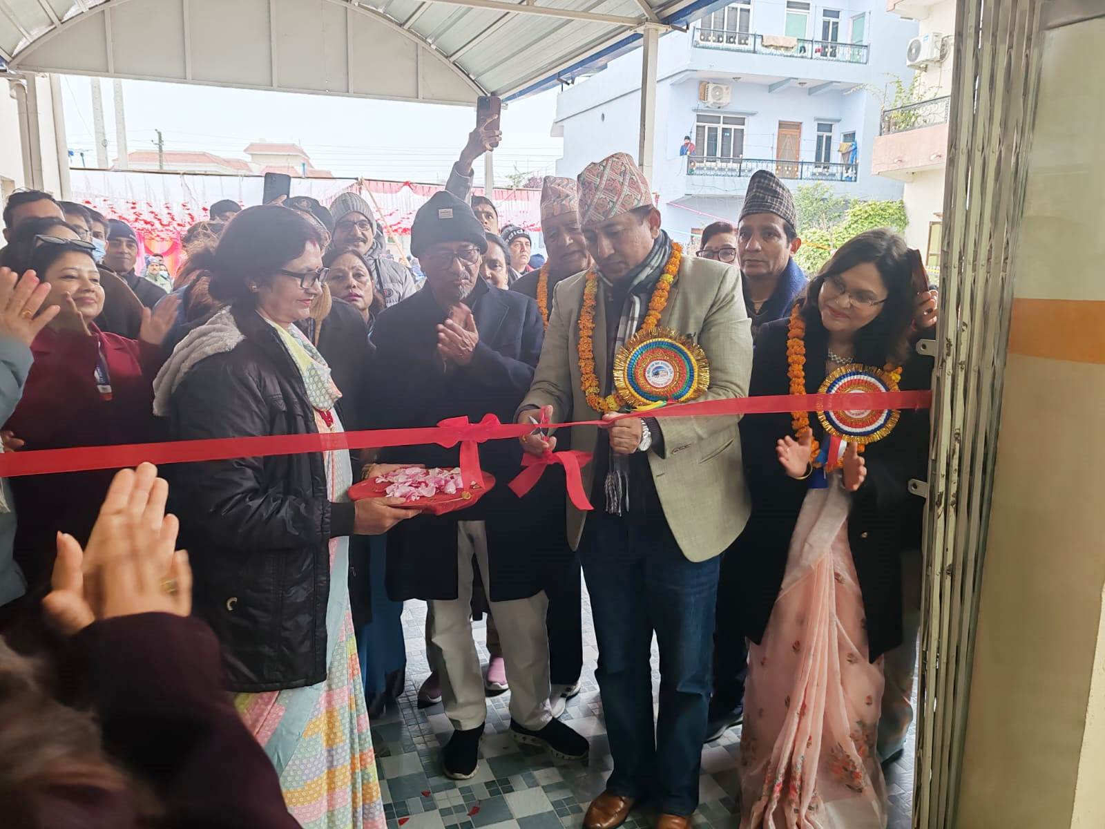 तिलोत्तमामा ॐ महिला तथा बाल अस्पताल उद्घाटन