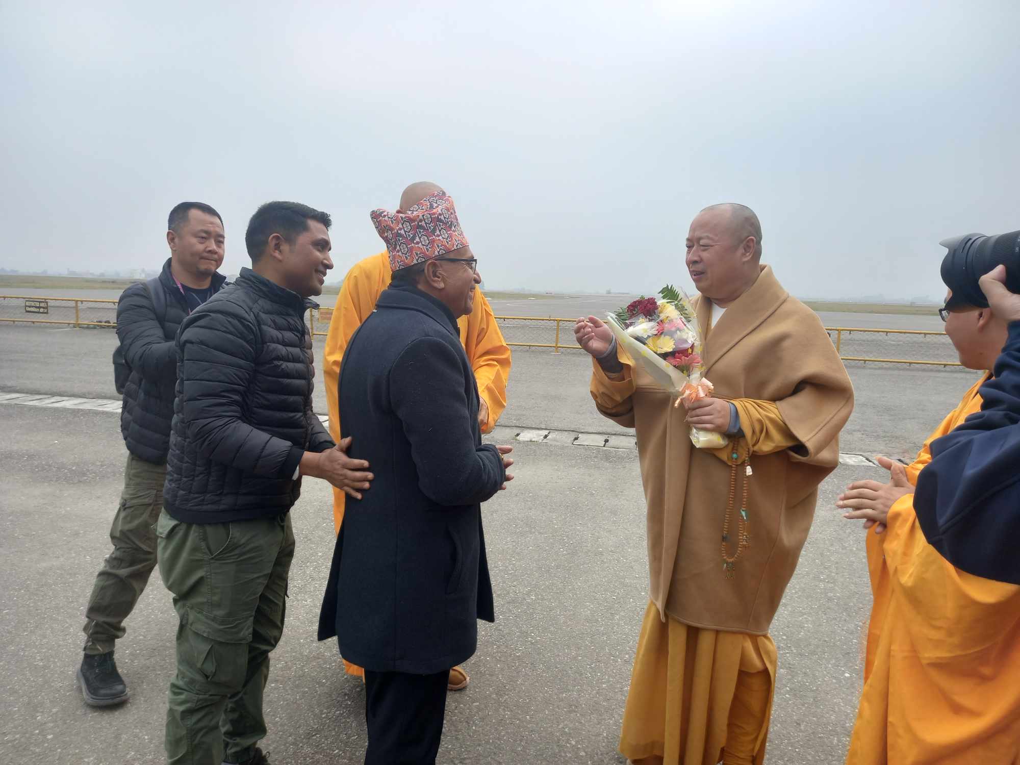 चिनिया बुद्धिष्ट एशोसिएसनका उपाध्यक्ष सुङलाई स्वागत