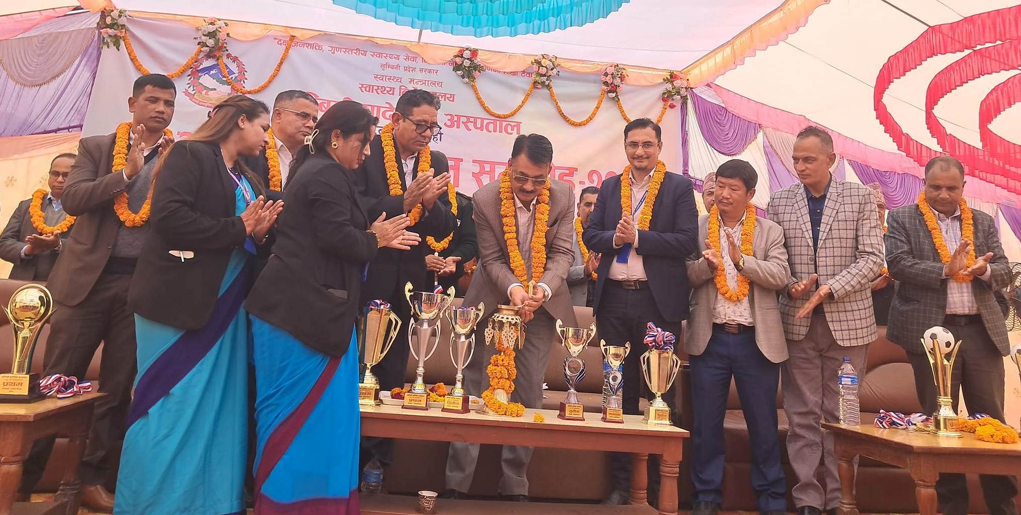 लुम्बिनी प्रादेशिक अस्पताललाई विशिष्टिकृत स्वास्थ्य उपचार गर्न सक्ने गरी बिकास गरिने स्वास्थ्य मन्त्री खनालको प्रतिवद्वता