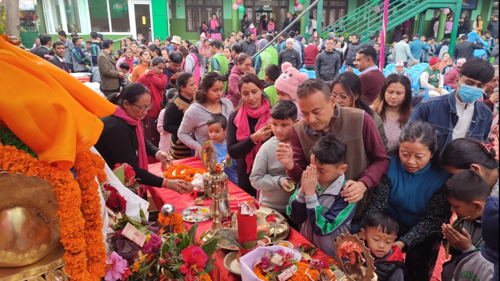 दीप बोर्डिङमा दीप बाल उद्यानको उद्घाटन