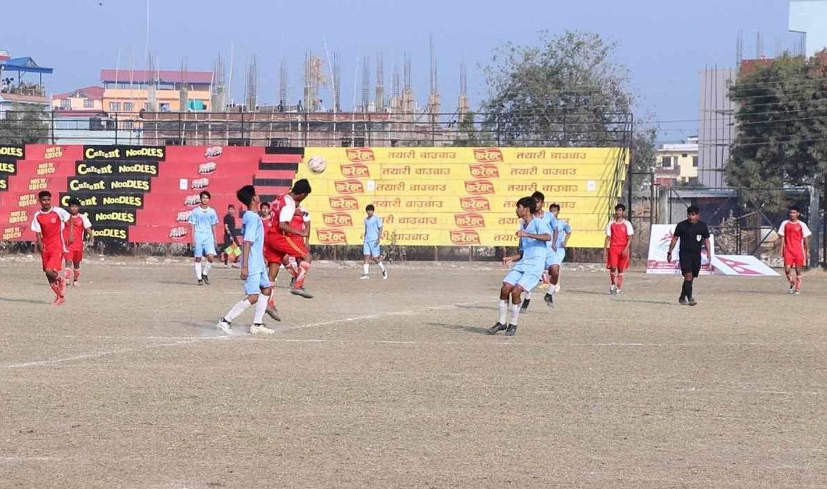 बुटवल मेयर कप फुटबलको फाइनलमा अक्सफोर्ड र नवीन मावि भिड्ने