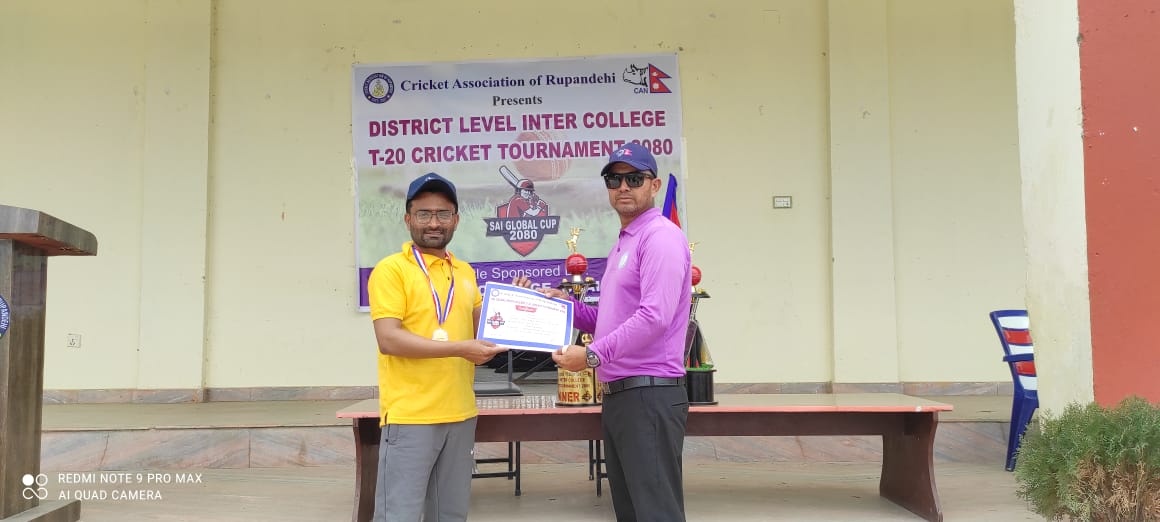 साई ग्लोबल कपः न्यु होराइजन ‘बी’ र नेपथ्य कलेजको विजयी सुरुवात