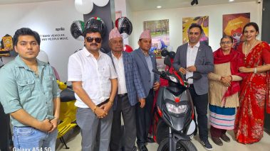 बुटवल कालीकानगरमा भेष्पा स्कुटरको नयाँ शोरुम सञ्चालनमा