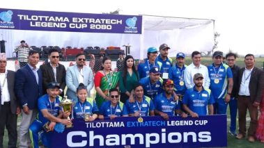 एक्स्ट्राटेक लिजेन्ड कपको उपाधि २०१४ विश्वकप लिजेन्ड्सलाई