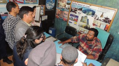 दर्ताबिनै संचालनमा रहेका ट्राभल एजेन्सी जरिवानासहित कारबाहीमा